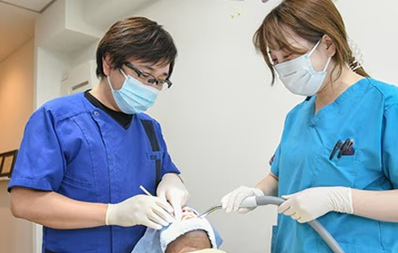 問診・歯の検査