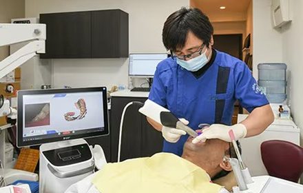 問診・歯の検査